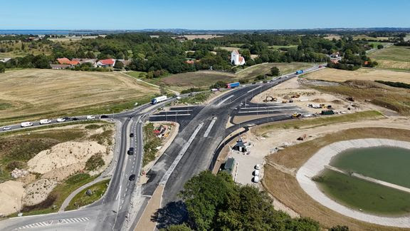 Nyt kryds i Tømmerup åbner snart for trafik