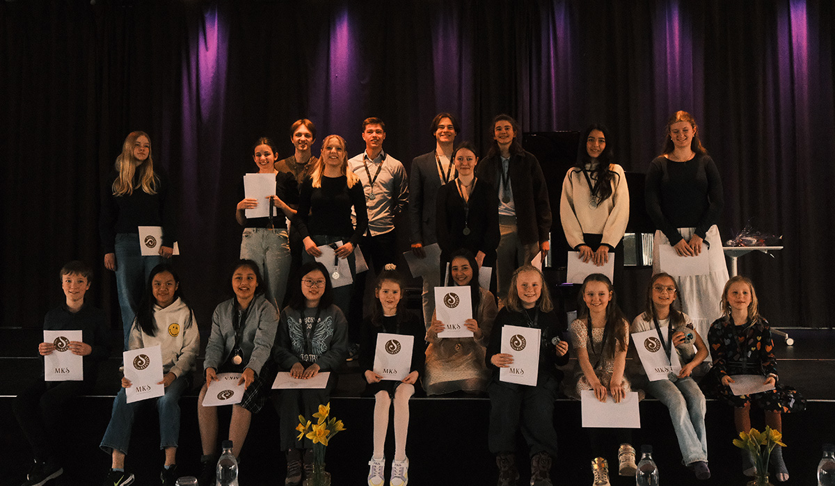 Unge musikere fra Kalundborg viser deres talent i regional konkurrence