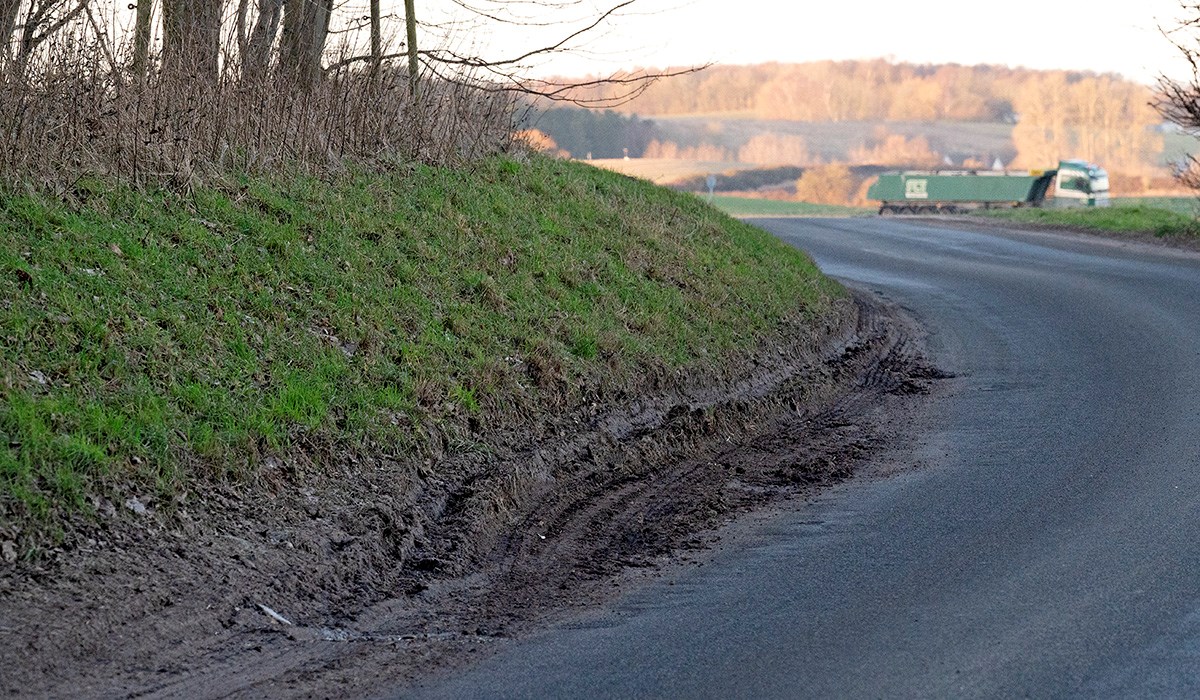 Alt for meget jord blev kørt ud - nu skal det fjernes