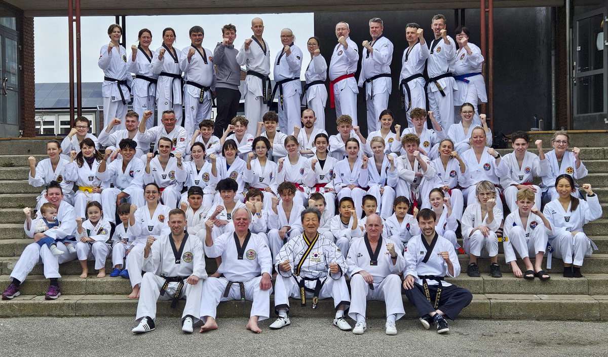 Taekwondo-udøvere holdt påskelejr