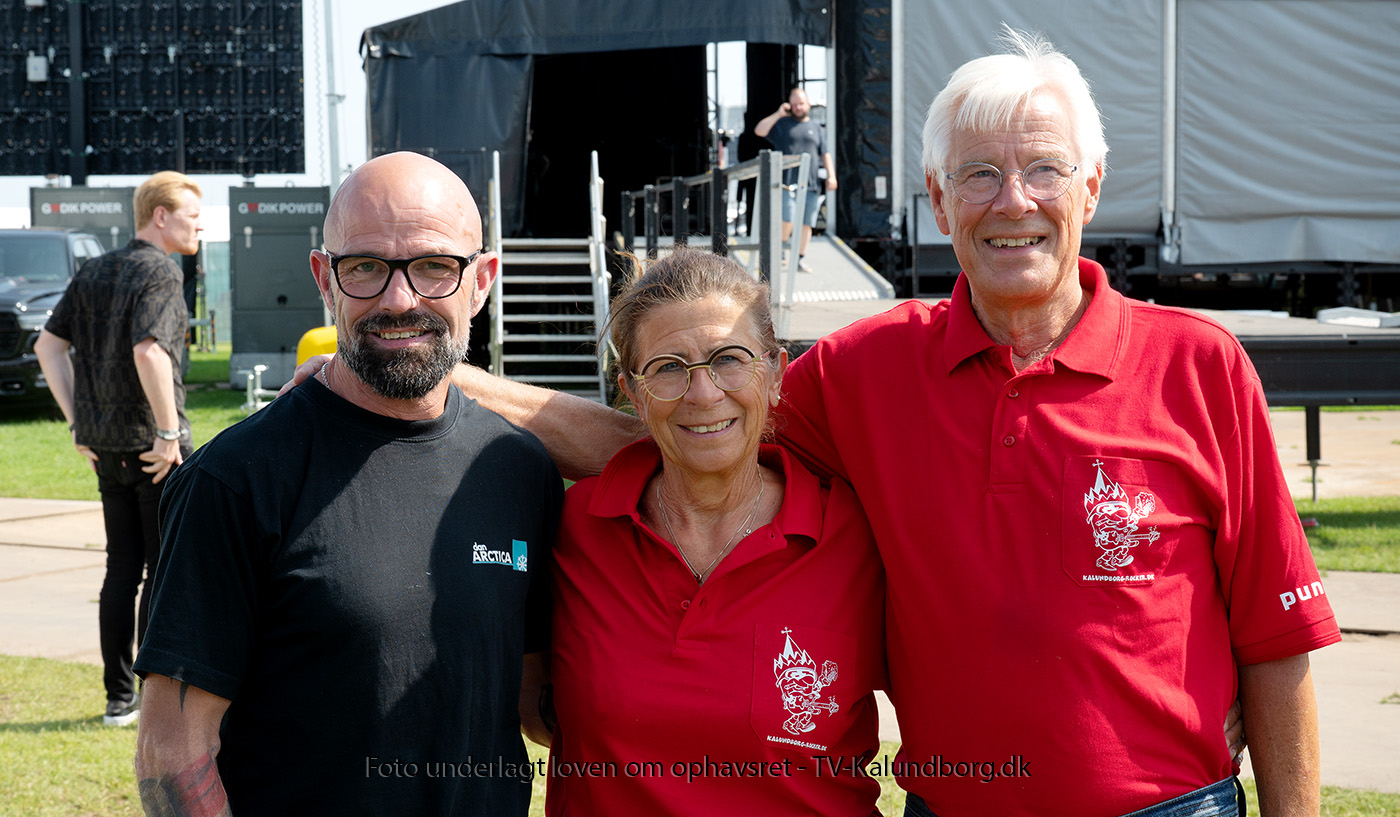 Har været frivillig til Kalundborg Rock’er i 25 år og er en uvurderlig hjælp