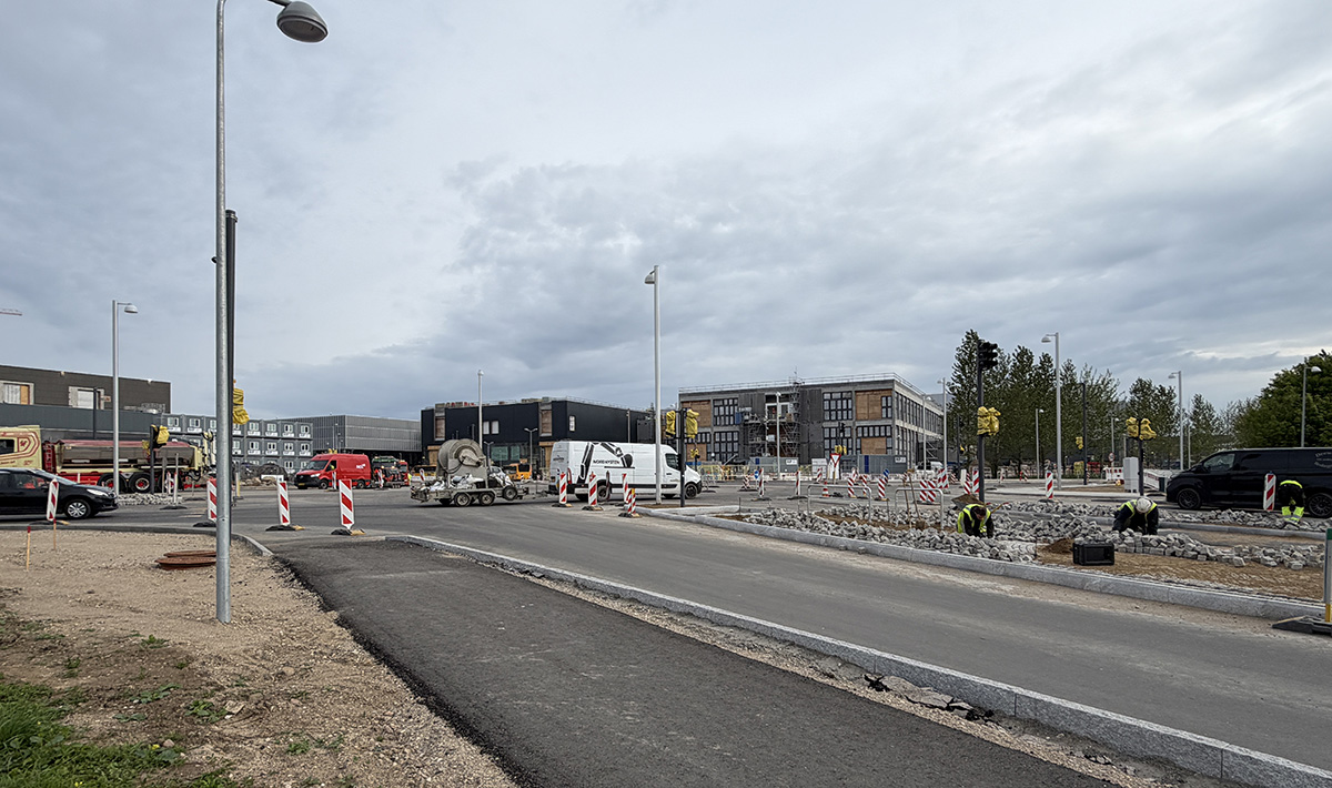 Bilister skal finde andre veje: Rundkørsel ved Novo spærres