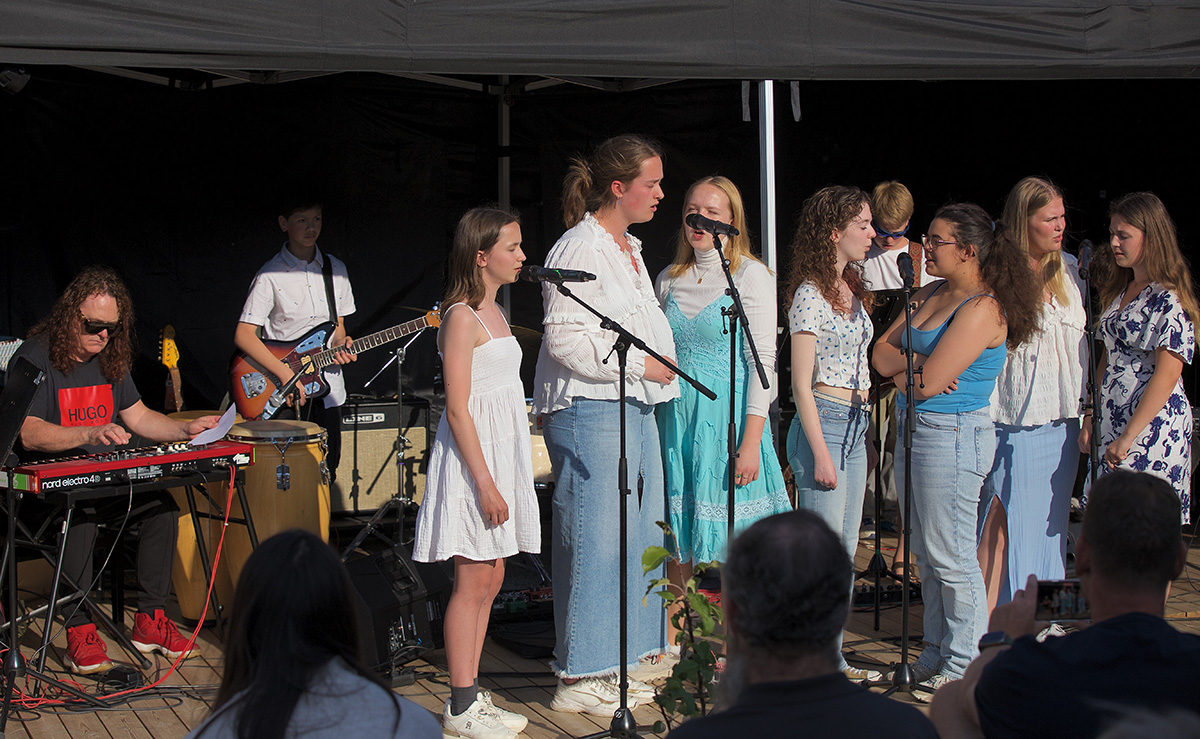 Sommerkoncert byder på musik og dans 