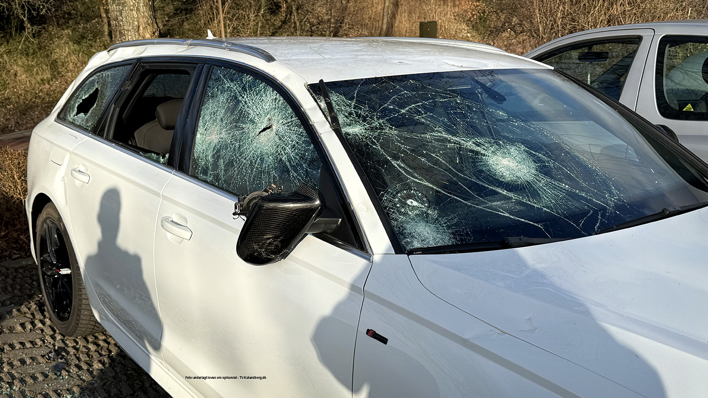 Biler udsat for voldsomt hærværk