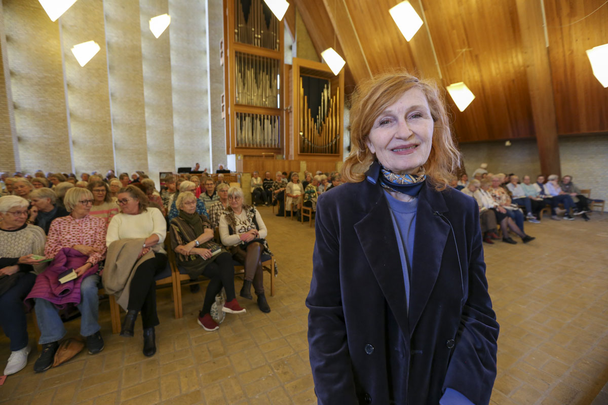 Bodil trak fulde huse i Nyvangskirken