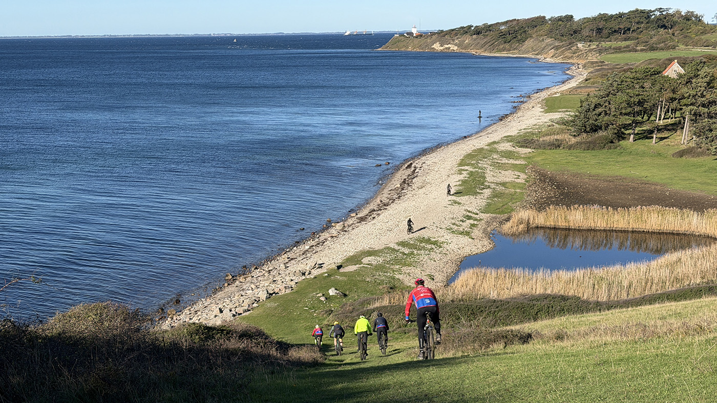 65 cykelryttere indtog Røsnæs Fyr