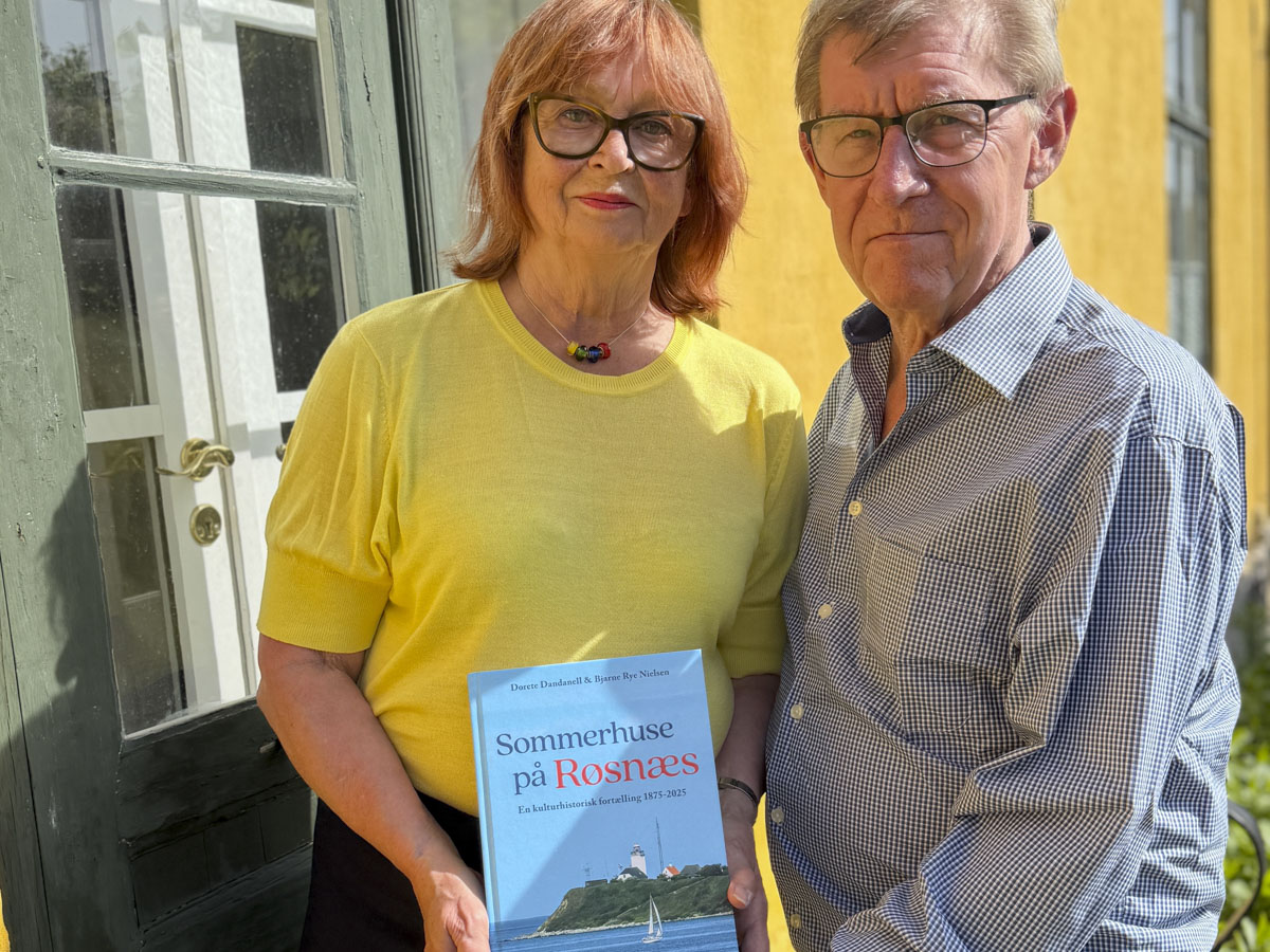 Ny bog beskriver sommerhusudviklingen på Røsnæs