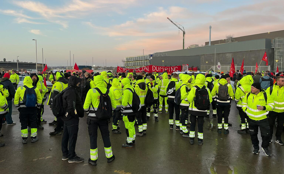 Social dumping på Novo-byggeplads