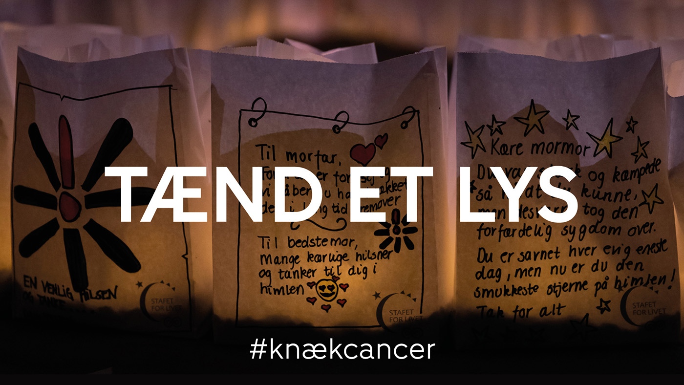 Tænd et lys og støt Knæk Cancer