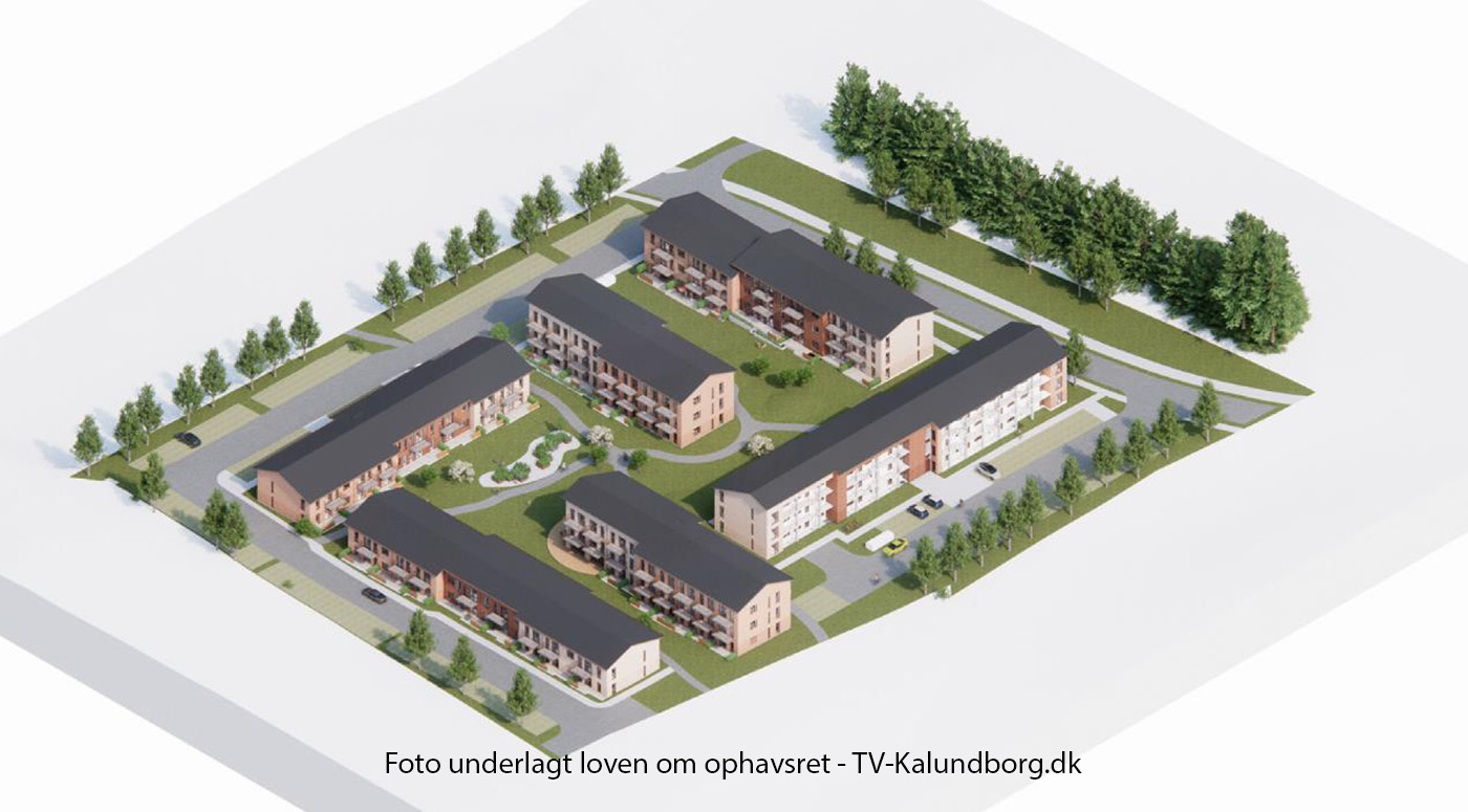 Nyt etagebyggeri med 120 boliger på vej