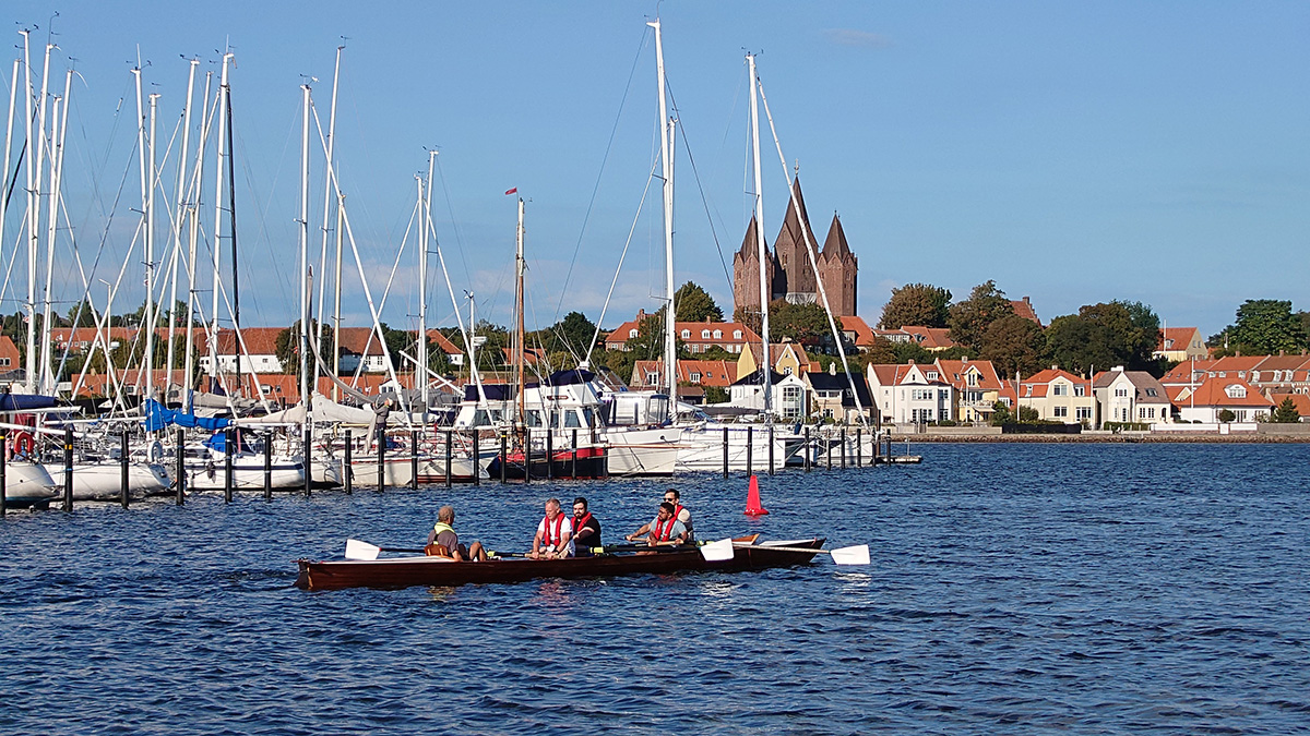 Ingeniører og ledere fra ni nationer prøvede kræfter med livet på fjorden