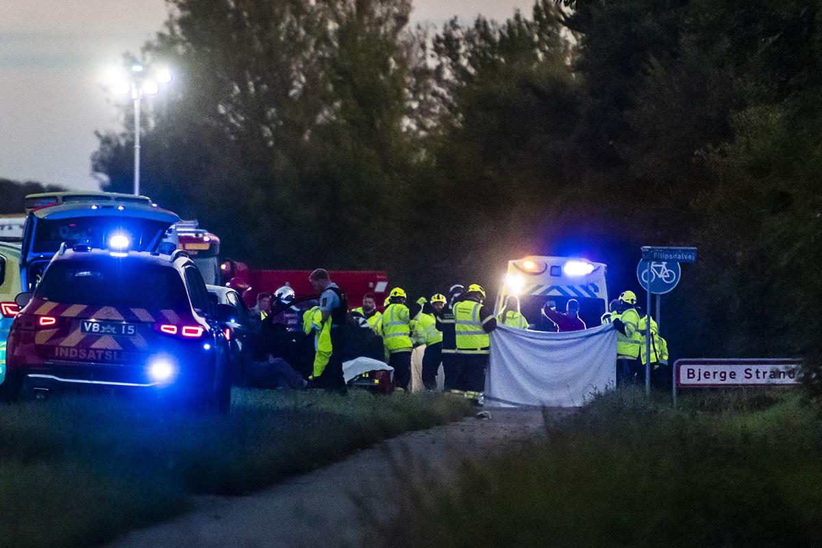 Mand omkommet i alvorlig trafikulykke