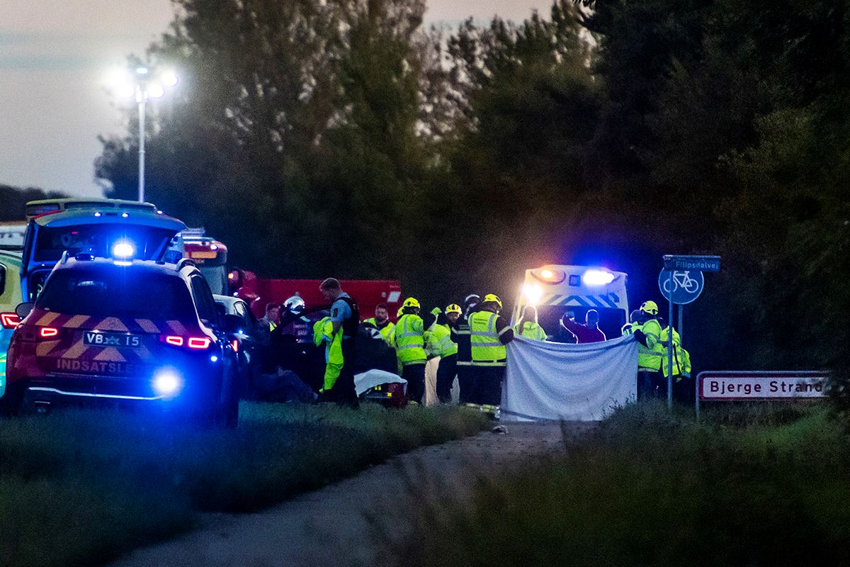 Mand omkommet i alvorlig trafikulykke