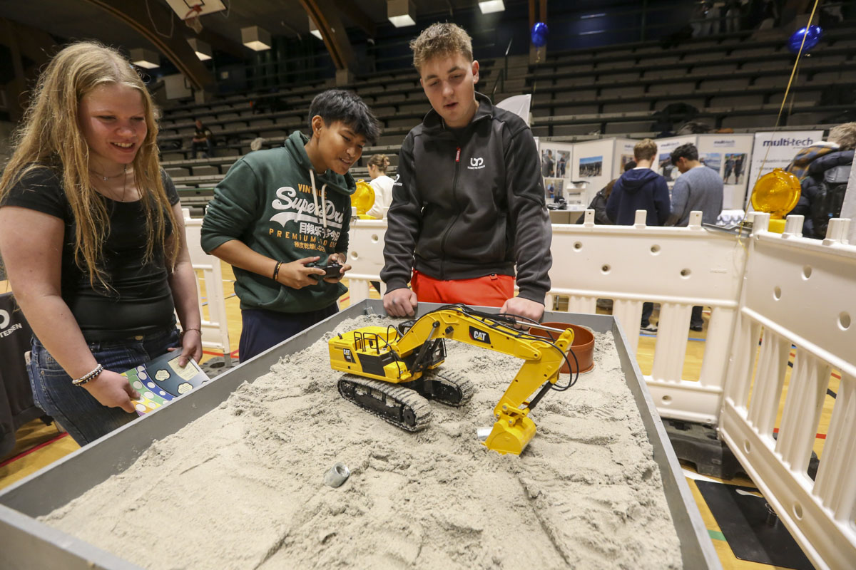 Stor spørgelyst på uddannelsesmessen