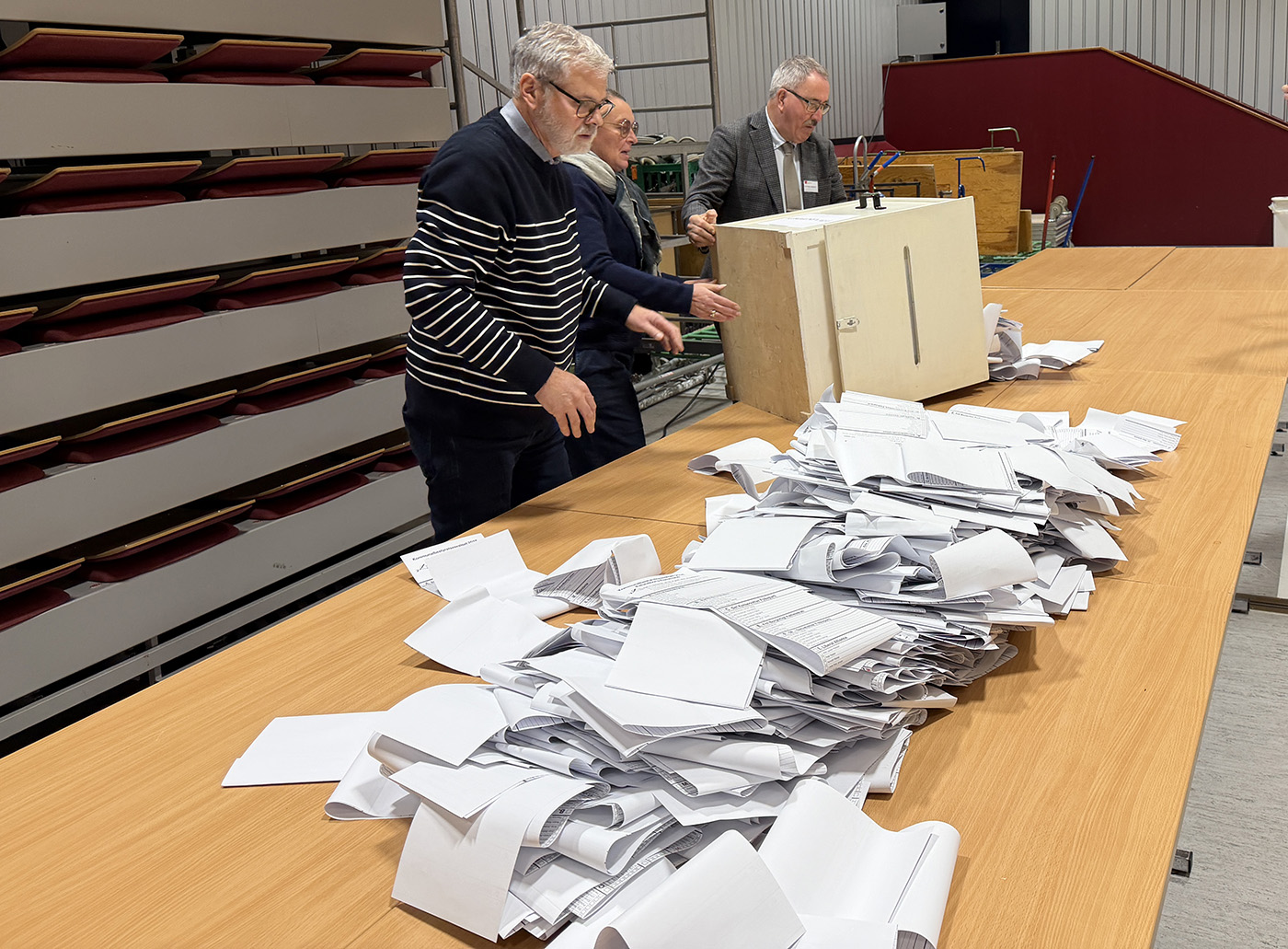 Sådan fordelte stemmerne sig