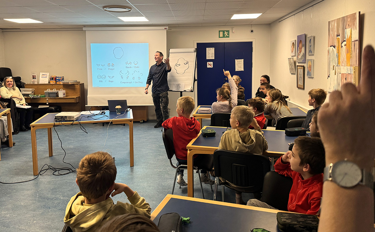 Fantasi og mod på menuen