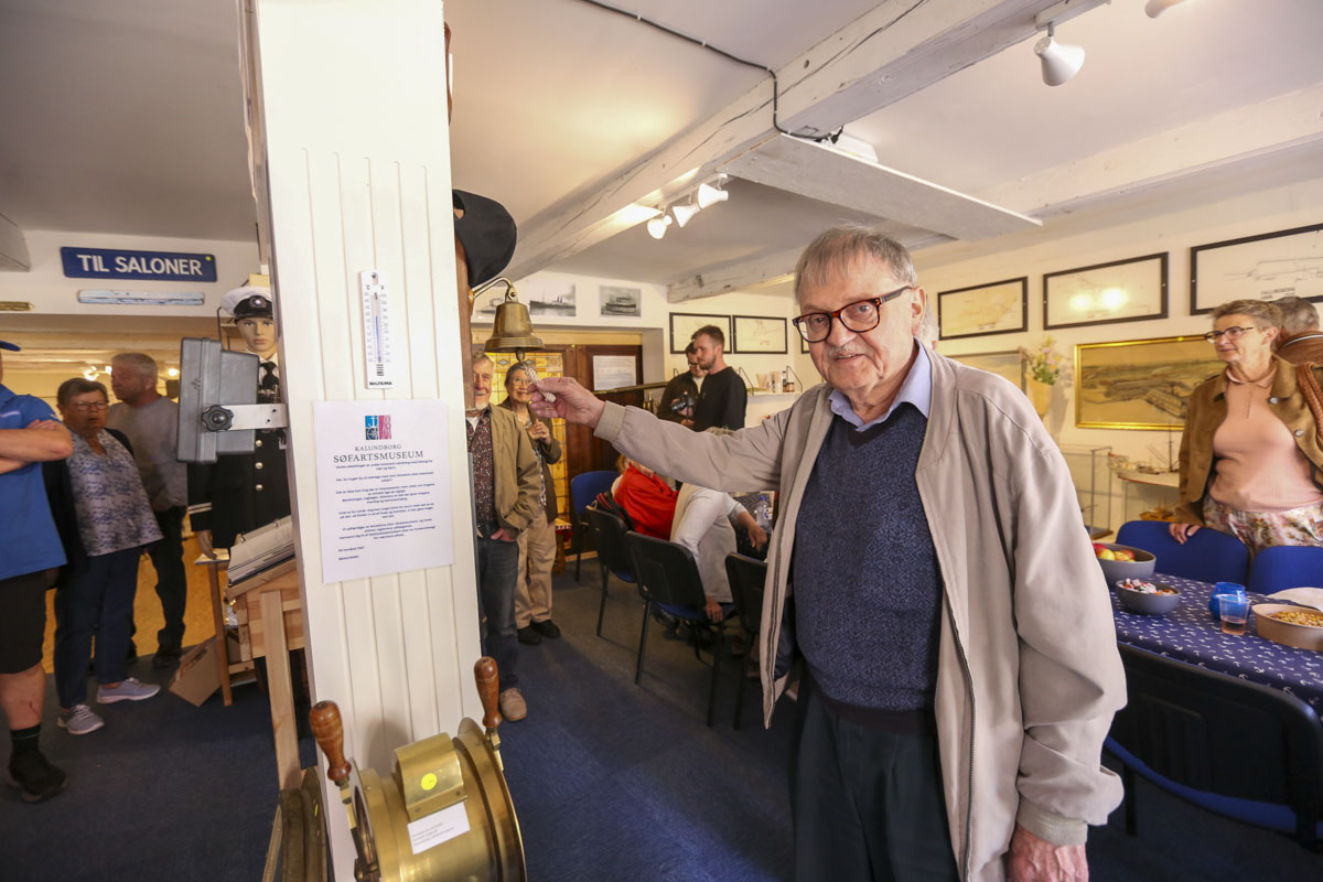 Gaver, taler og sang åbnede Søfartmuseet