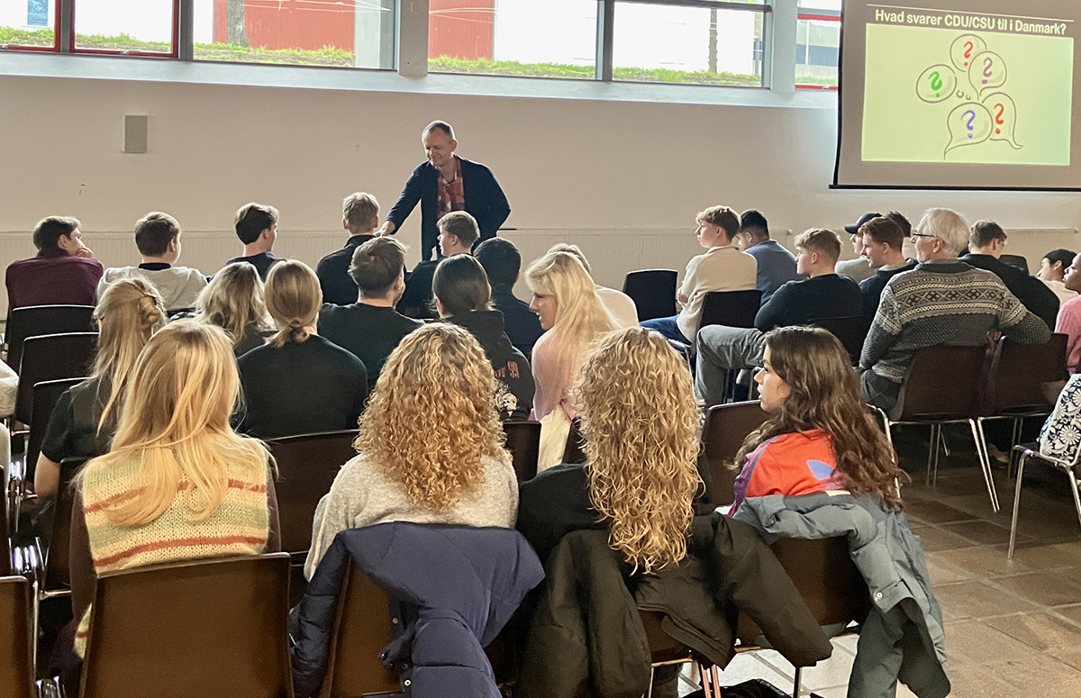 Elever blev klogere på det tyske valg