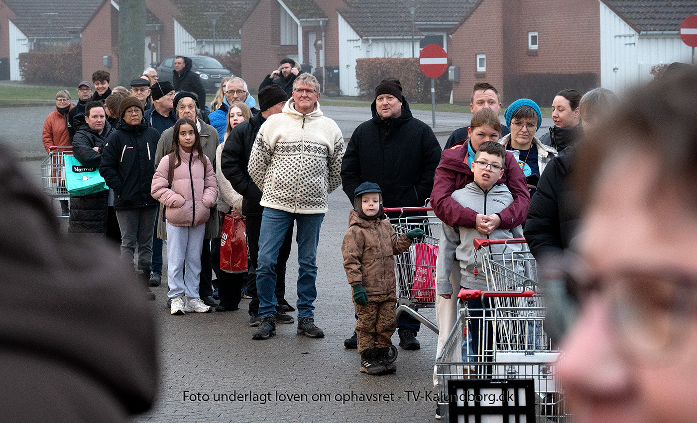 Lang kø da Brugsen åbnede med nyt navn