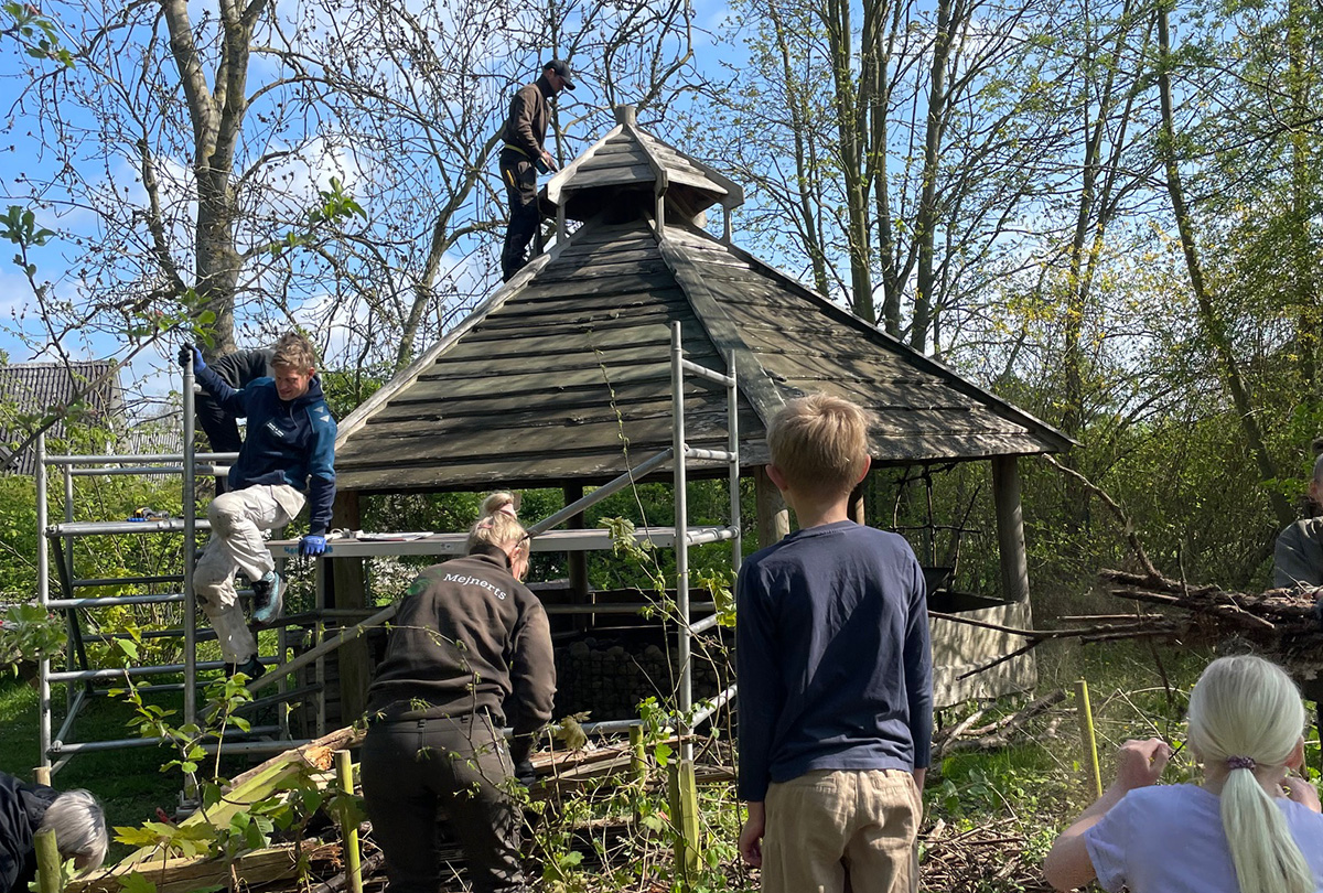 Få Det Fixet pulje giver nyt legetårn til børnehave