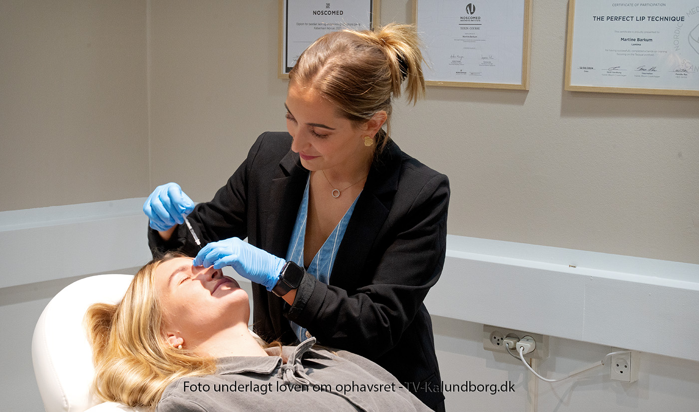 Martine åbner den første kosmetiske klinik i Kalundborg