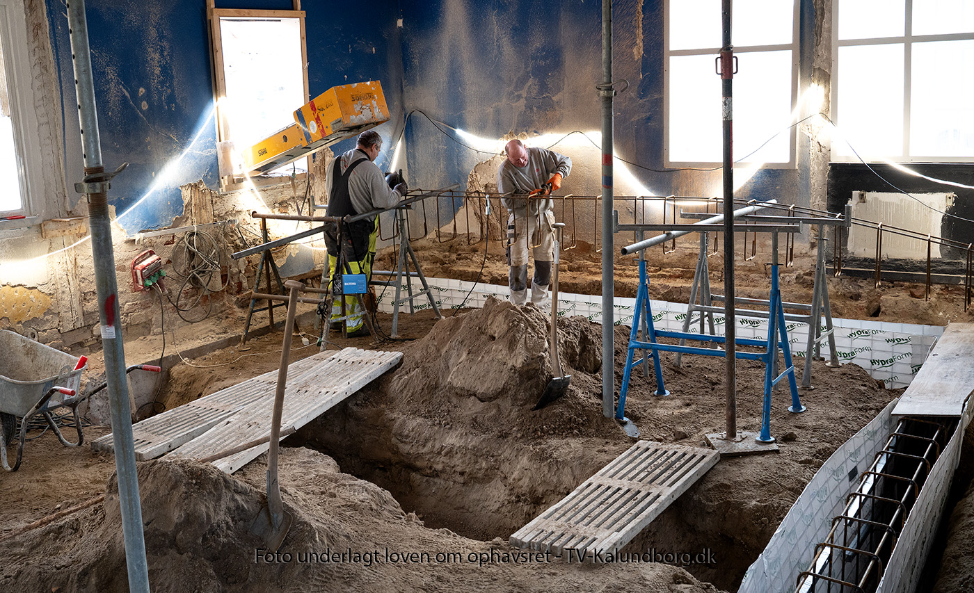 Gammel brønd er skyld i 600 år gammel sætningsskade på museet 