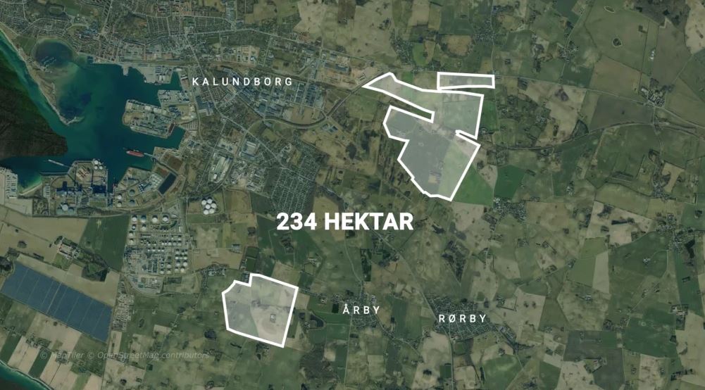 Stort datacenter har retning mod Kalundborg