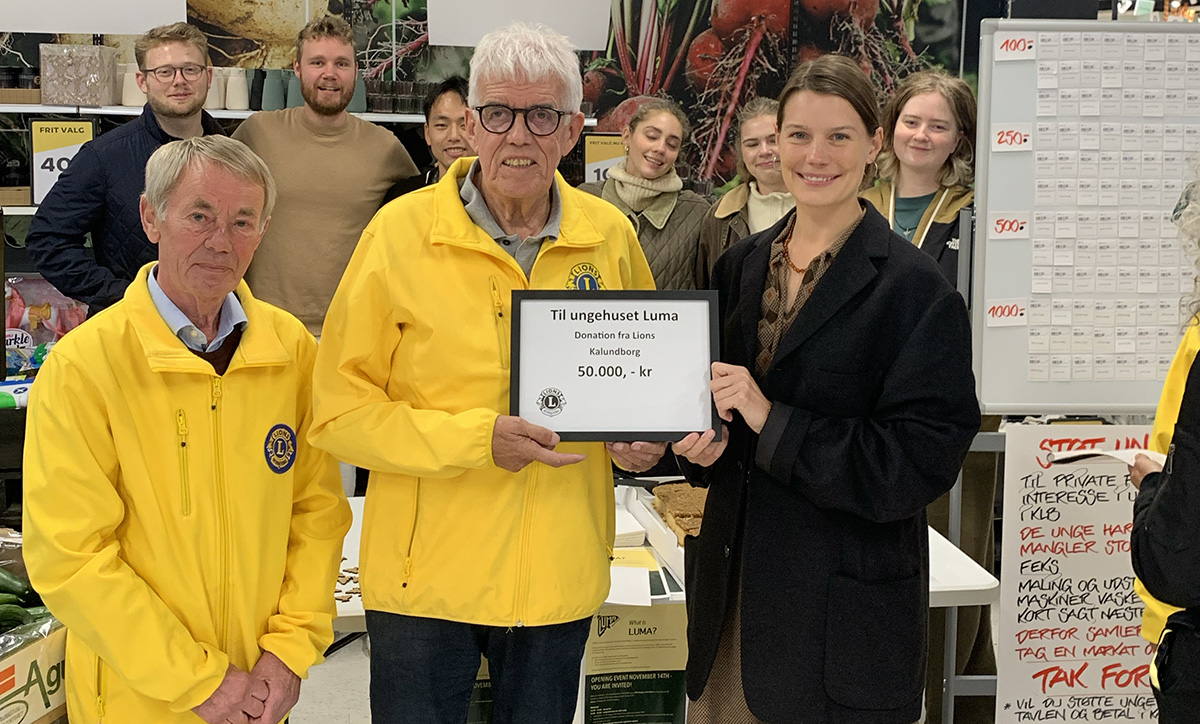 Lokal støtte til LUMA Youth House