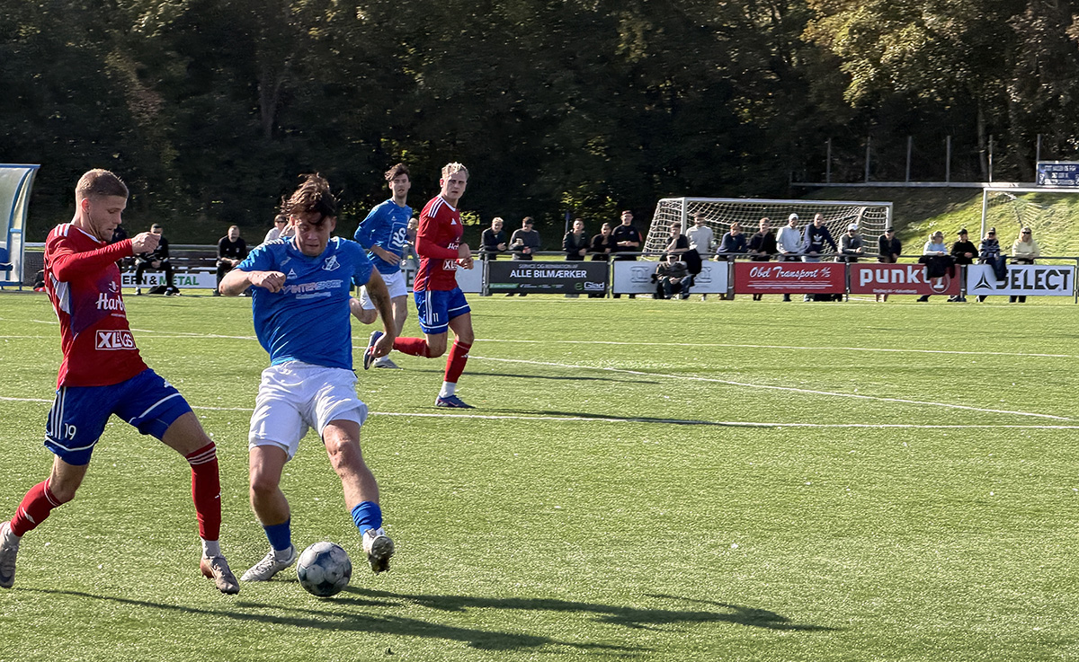 Raklev hentede 0-3 og fik point mod Slagelse