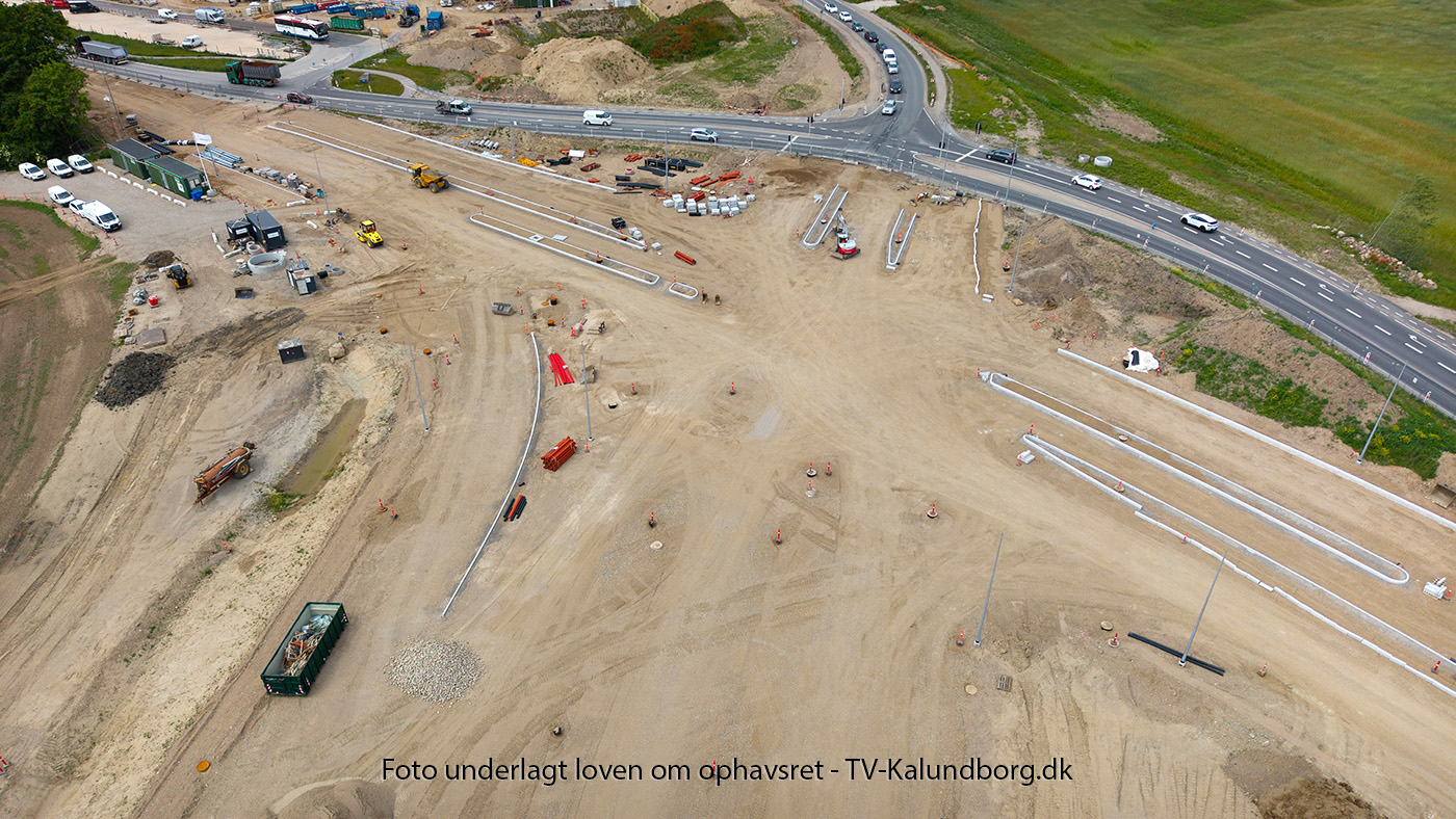 Motorvejskryds tager form