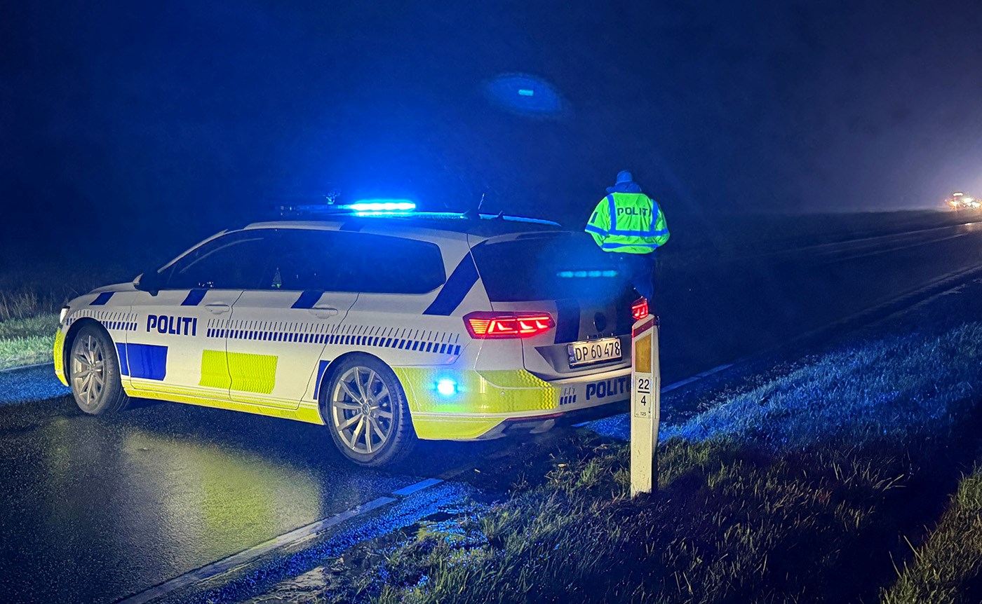 54-årig kvinde omkom i frontalt sammenstød ved Gørlev