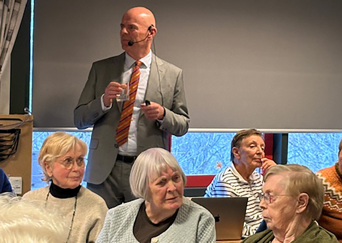 Stor opbakning til kongeligt foredrag 