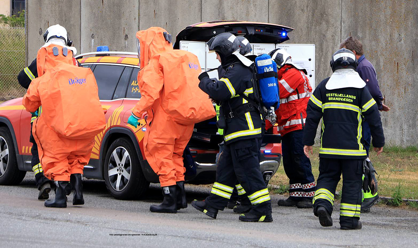 Kalundborg Tank Terminal testede beredskabet