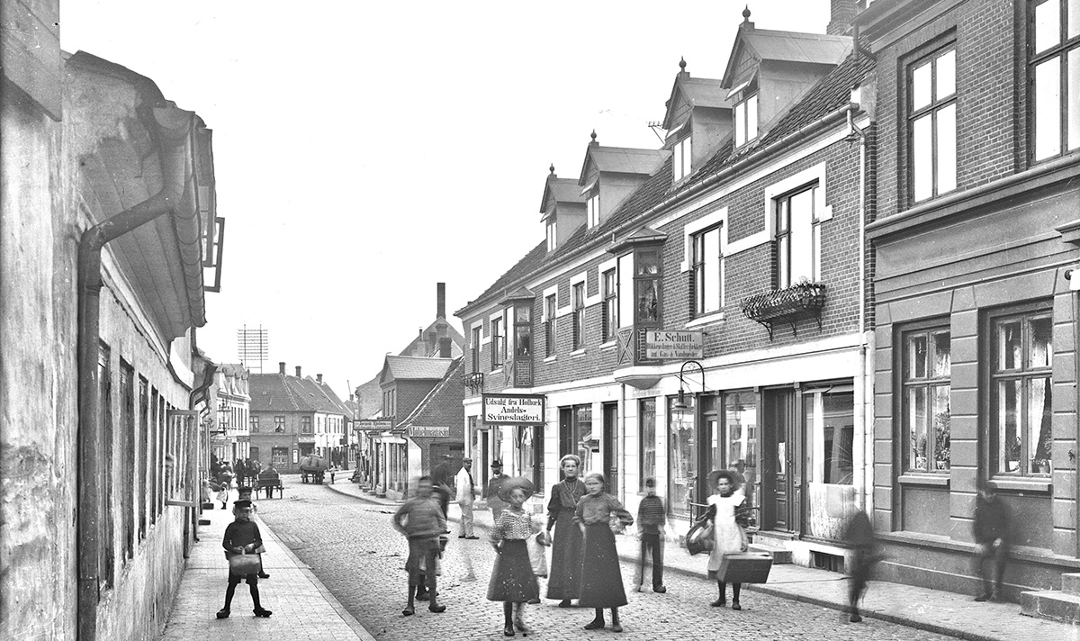 Ældre huse og forsvundne stræder