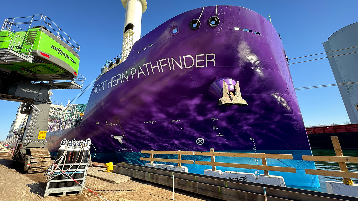 Nye skibe skal transportere 430.000 tons CO2 fra Kalundborg