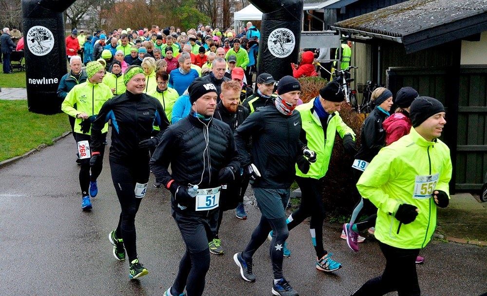 Vinterløb med fjordudsigt i Kalundborg