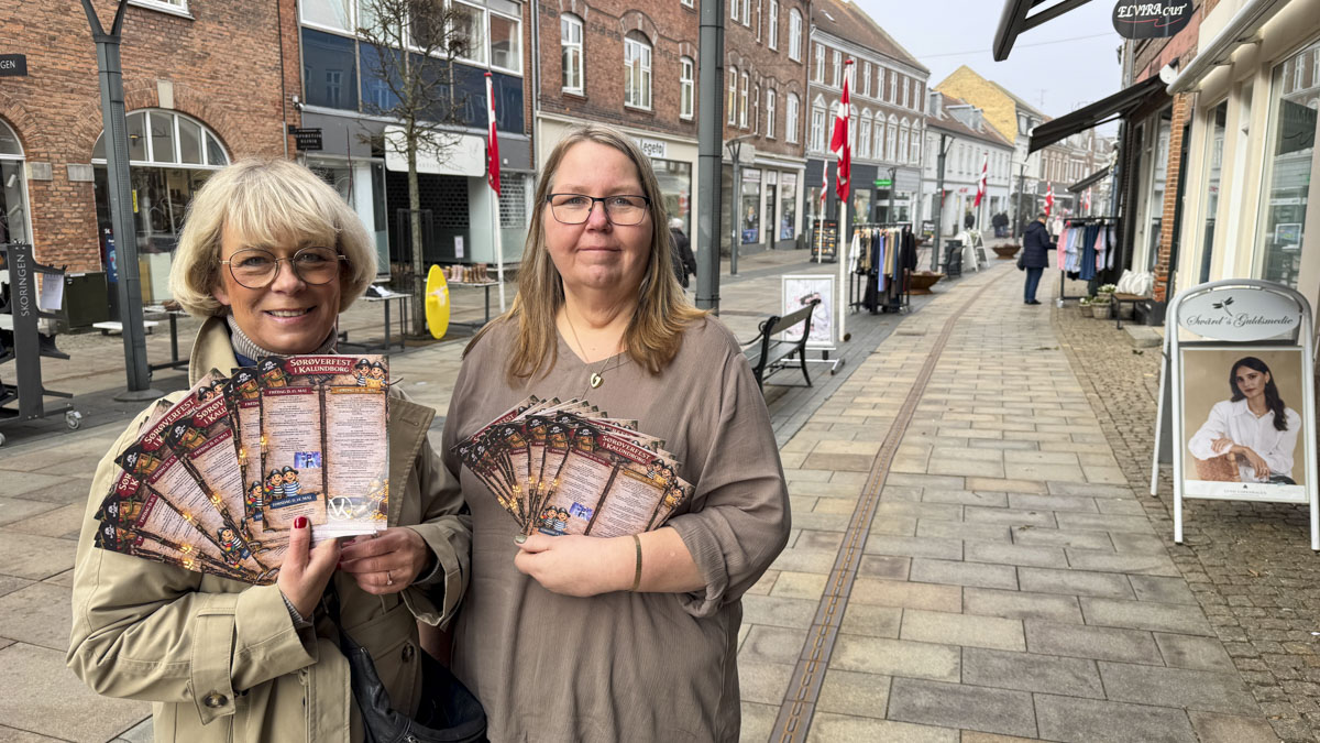 Mie og Anita mangler hjælpere til sørøverfesten