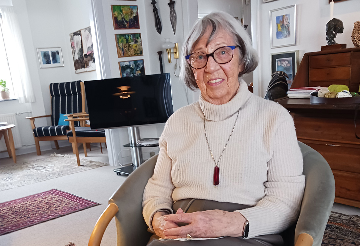 Alt parat til Grete Balles gavlmaleri