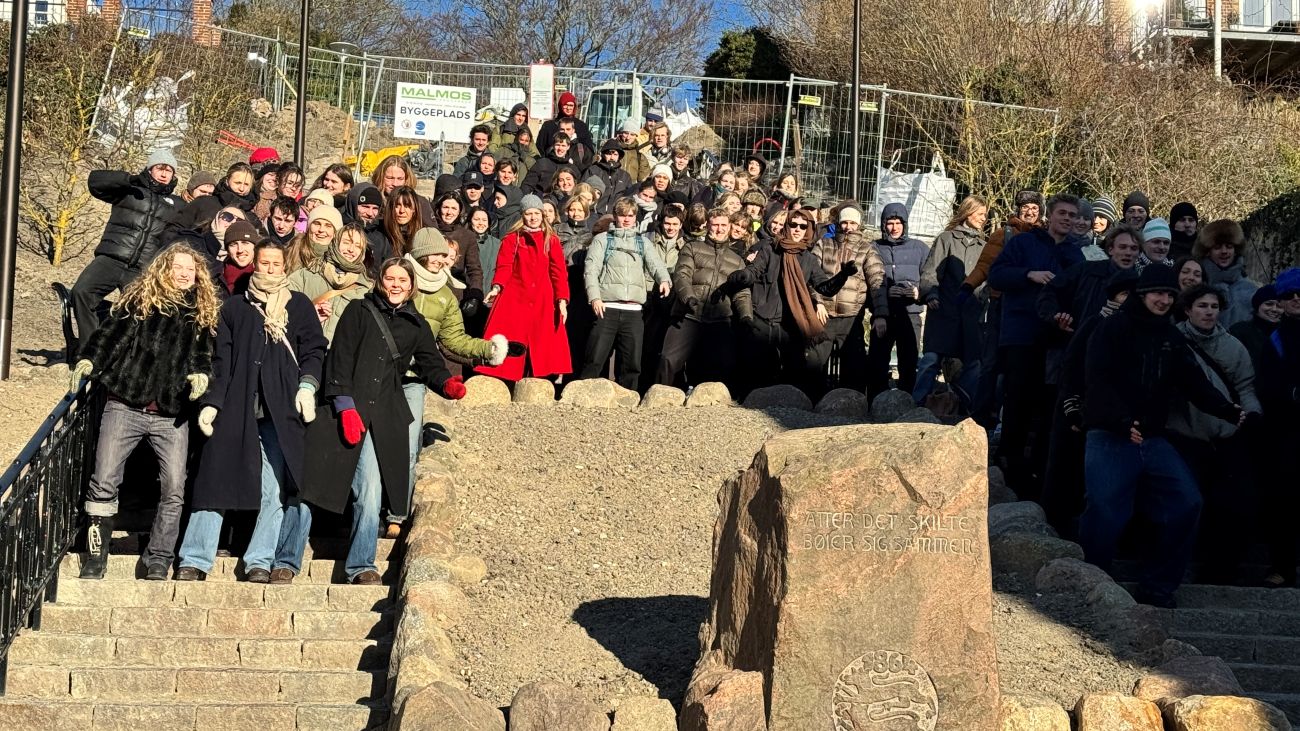Arkitektstuderende dansede Kalundborg med kroppen