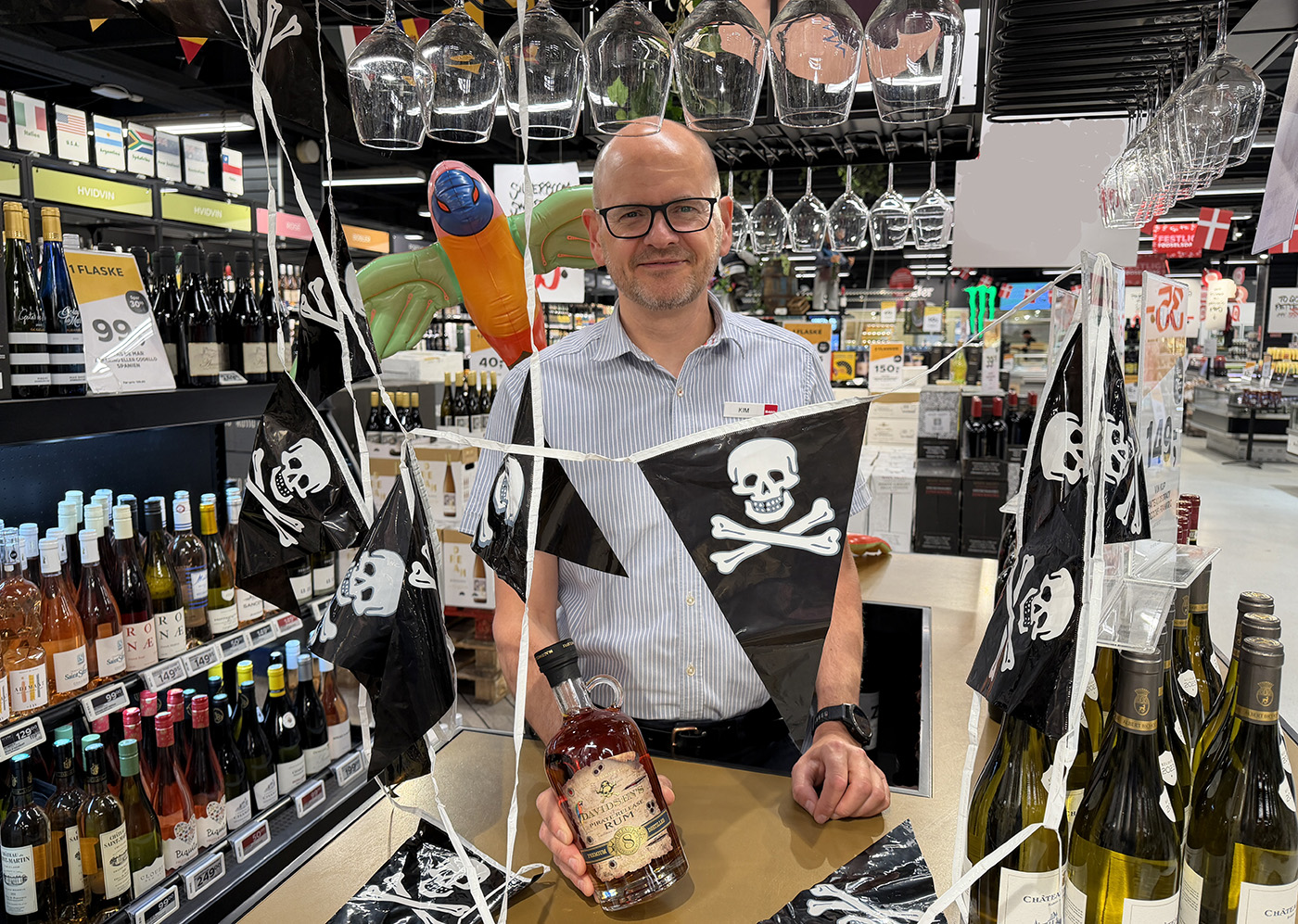 Kvickly har også sørøverfest