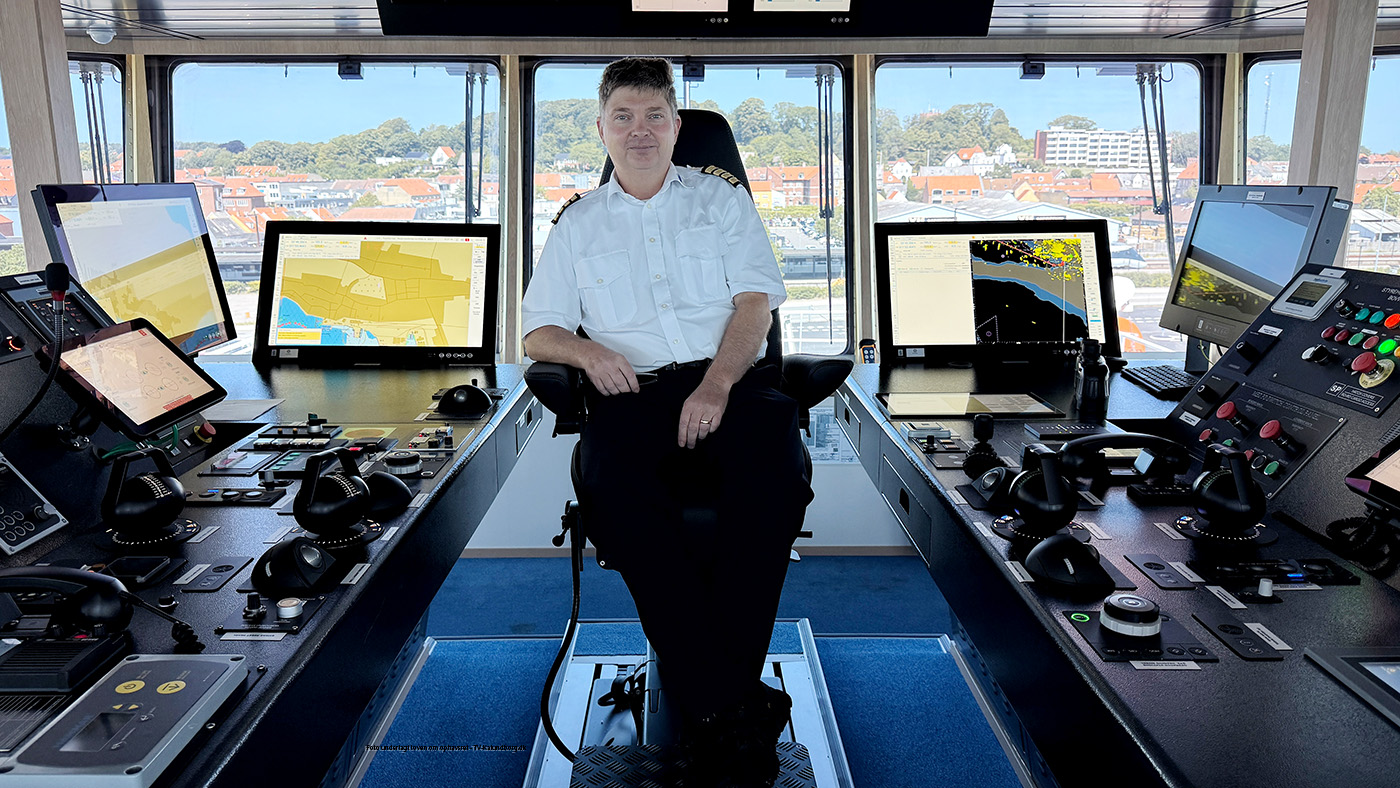 Billedserie: Mikael har sejlet den nye elfærge hjem fra Tyrkiet