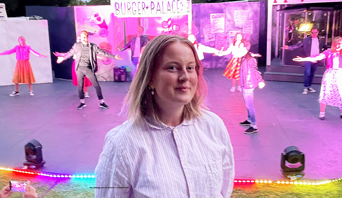 19-årige har ansvaret for hele koreografien