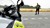 Motorcyklist i solouheld