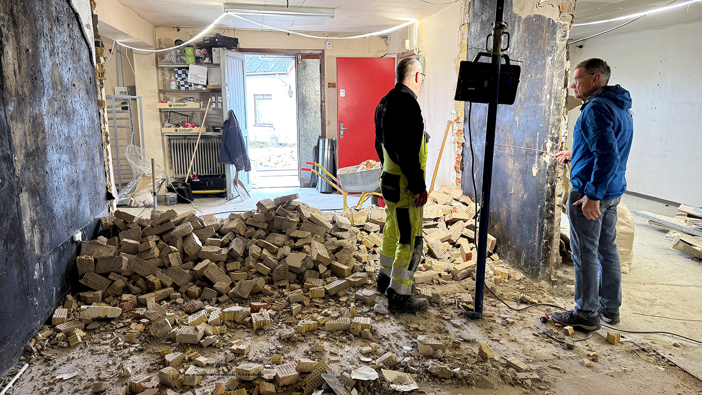 Nu tager Røsnæs Butikshus form