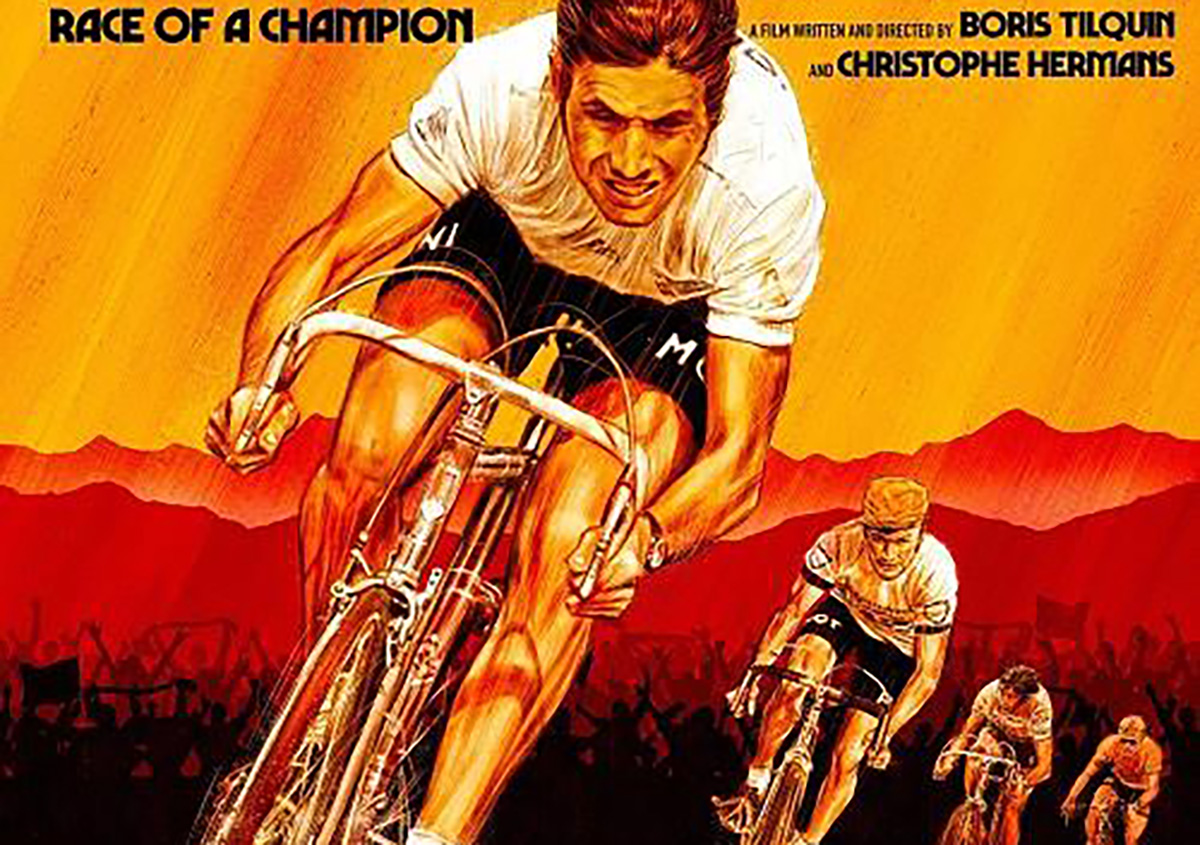 Cykellegenden Eddy Merckx på lærredet i Kalundborg