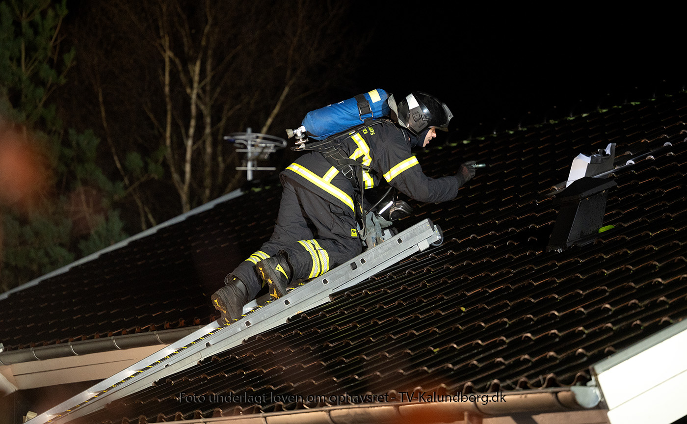 Brand i sommerhus fredag aften