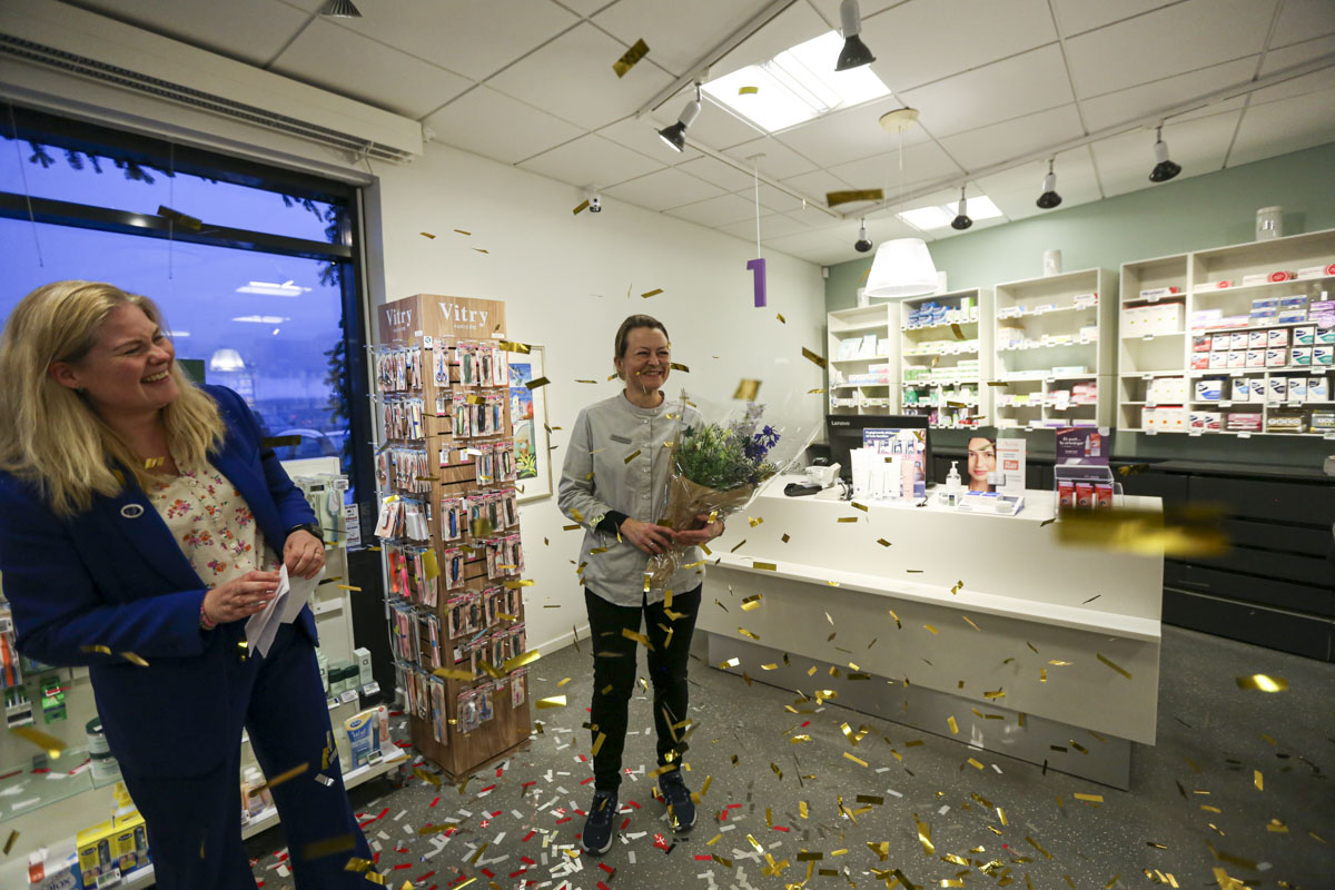 Mie Petersen fra Kalundborg Svane Apotek er årets farmakonom