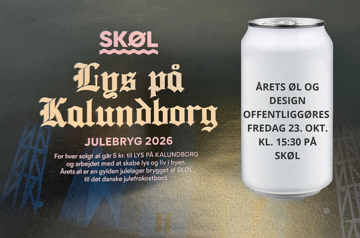 SKØL Brygkompagni brygger årets juleøl for LYS PÅ KALUNDBORG