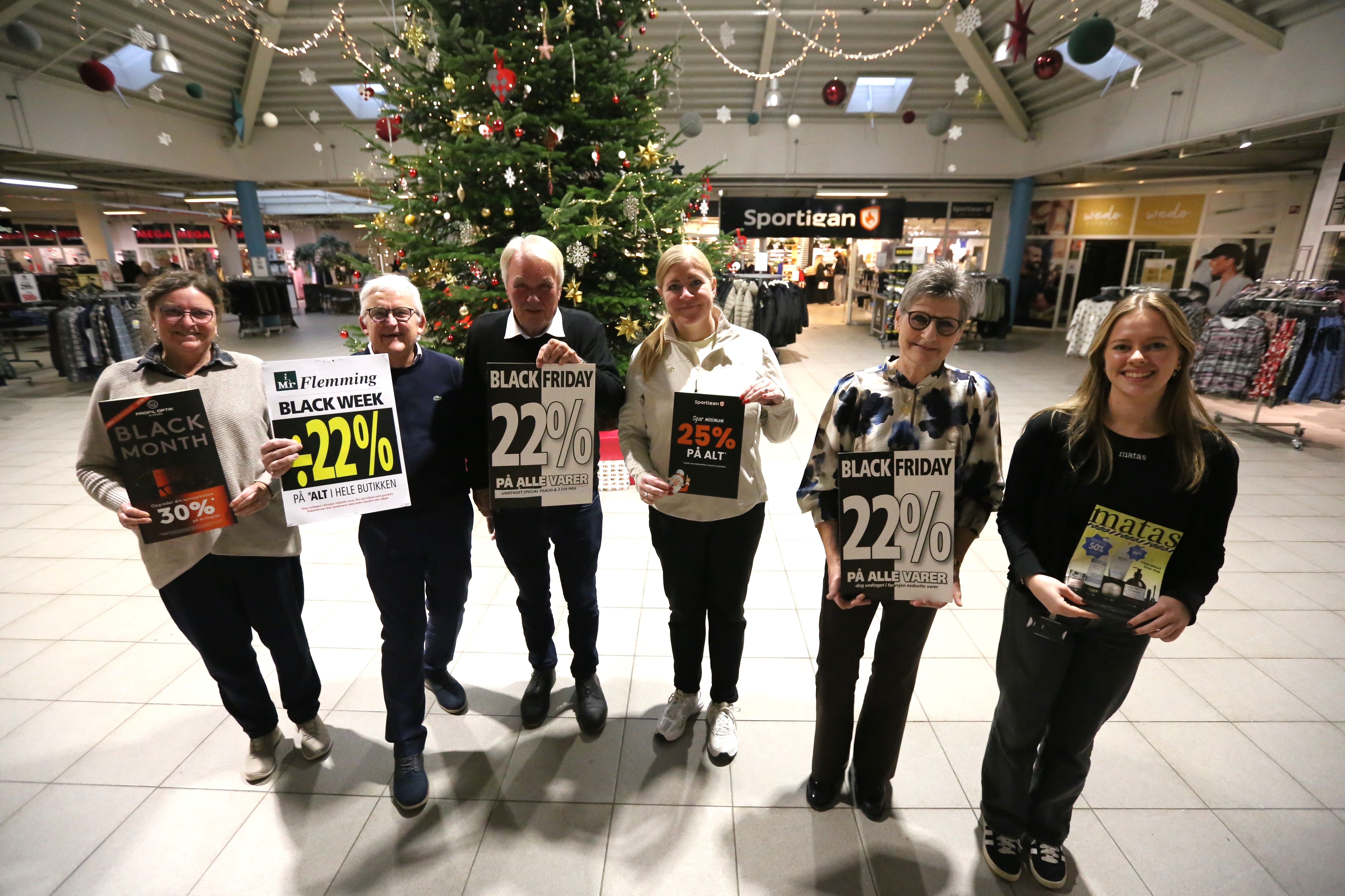 Høng Centret går all in på Black Week