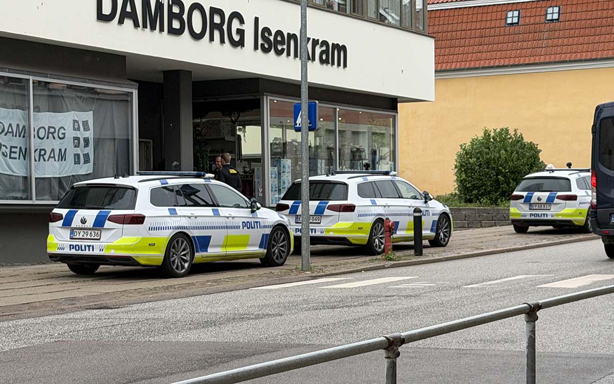 Politi rykkede ud til mistænkelige forhold i Kalundborg